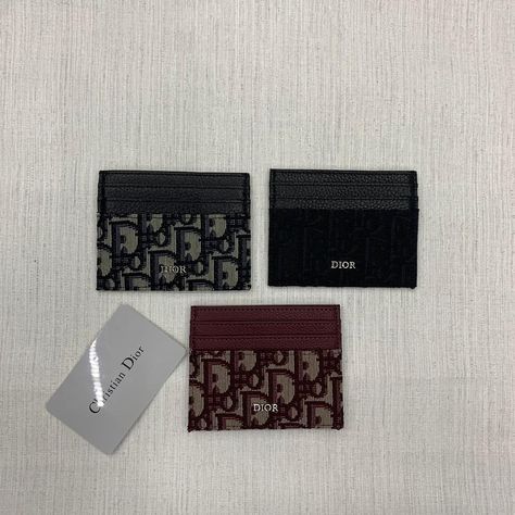 Dior Oblique Card Holder