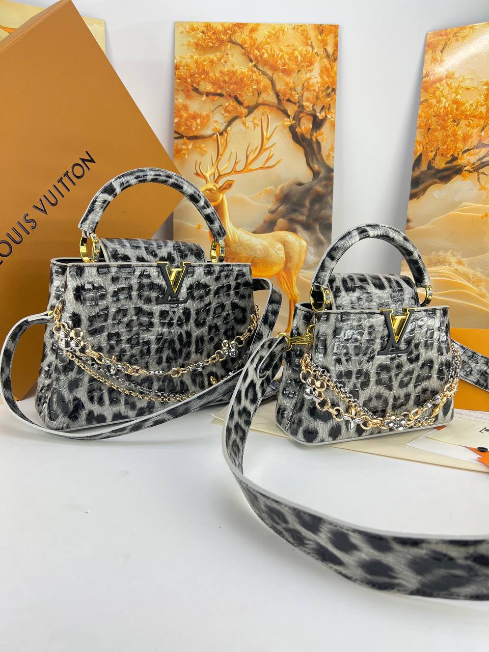 Louis Vuitton Capucines (Leopard Edition)