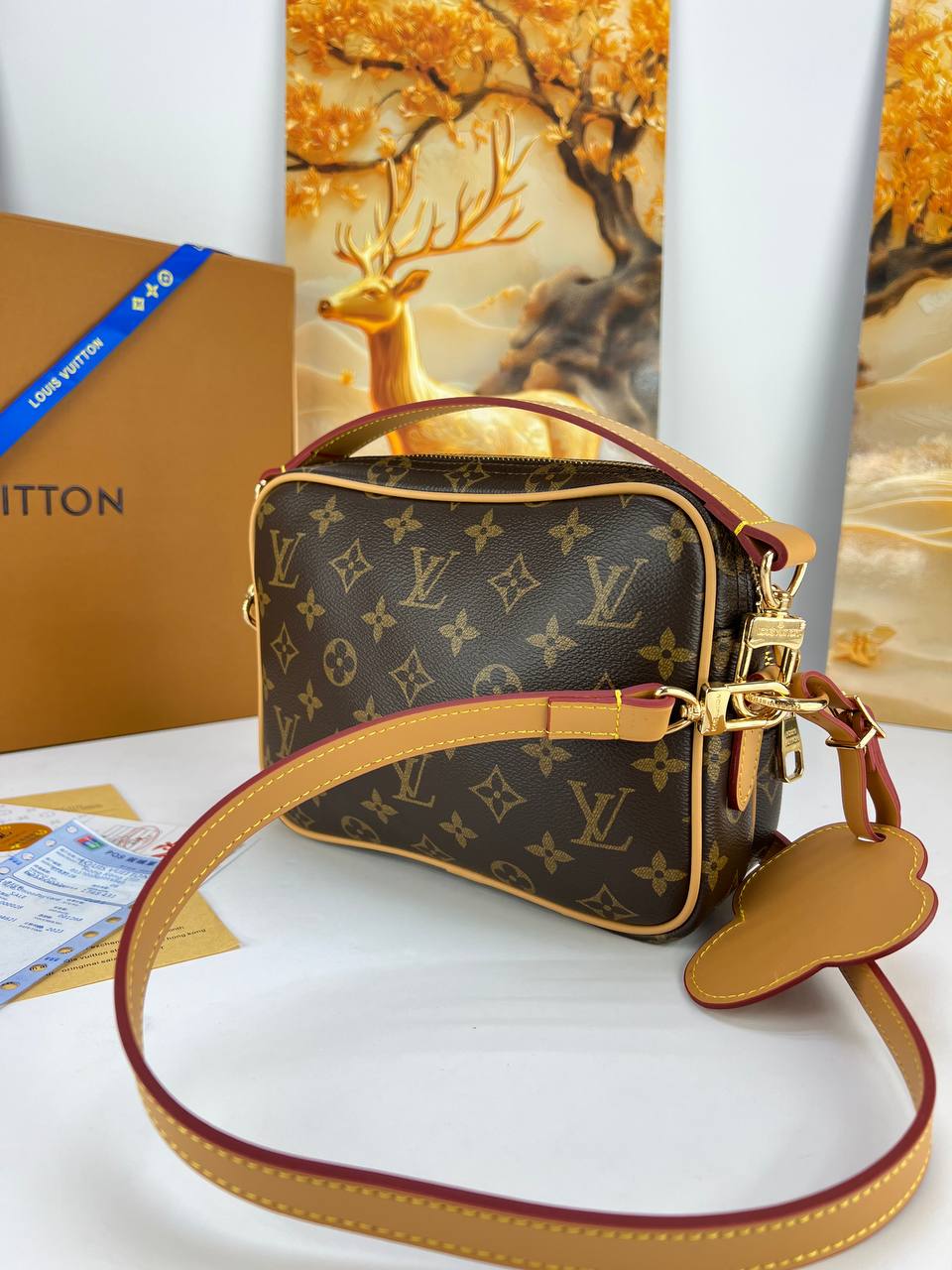 Louis Vuitton Utility Messenger Bag (Collab/Special Edition Edition)