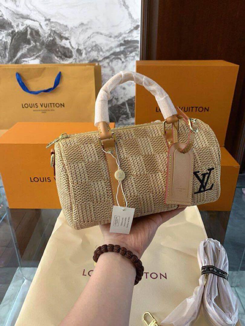 Louis Vuitton Speedy Bandoulière (Damier Raffia Edition)