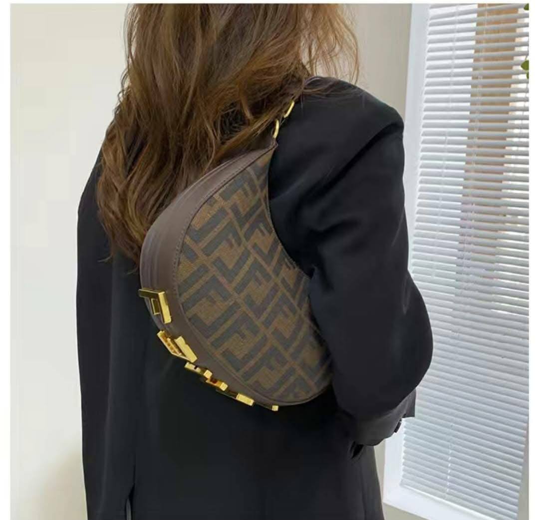 Fendi Fendigraphy Small/Nano Hobo Bag