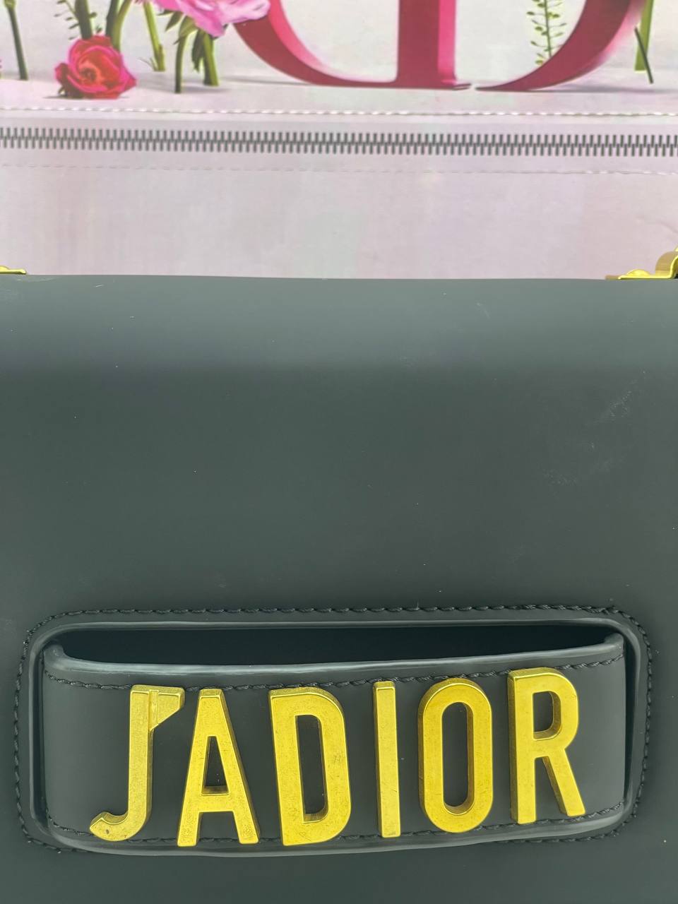 J'Adior Flap Bag with Chain