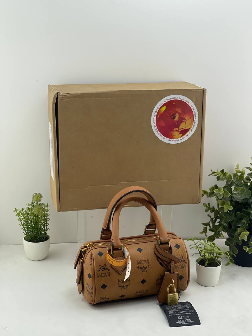MCM Essential Visetos Boston Bag: Elevate Your Everyday Style