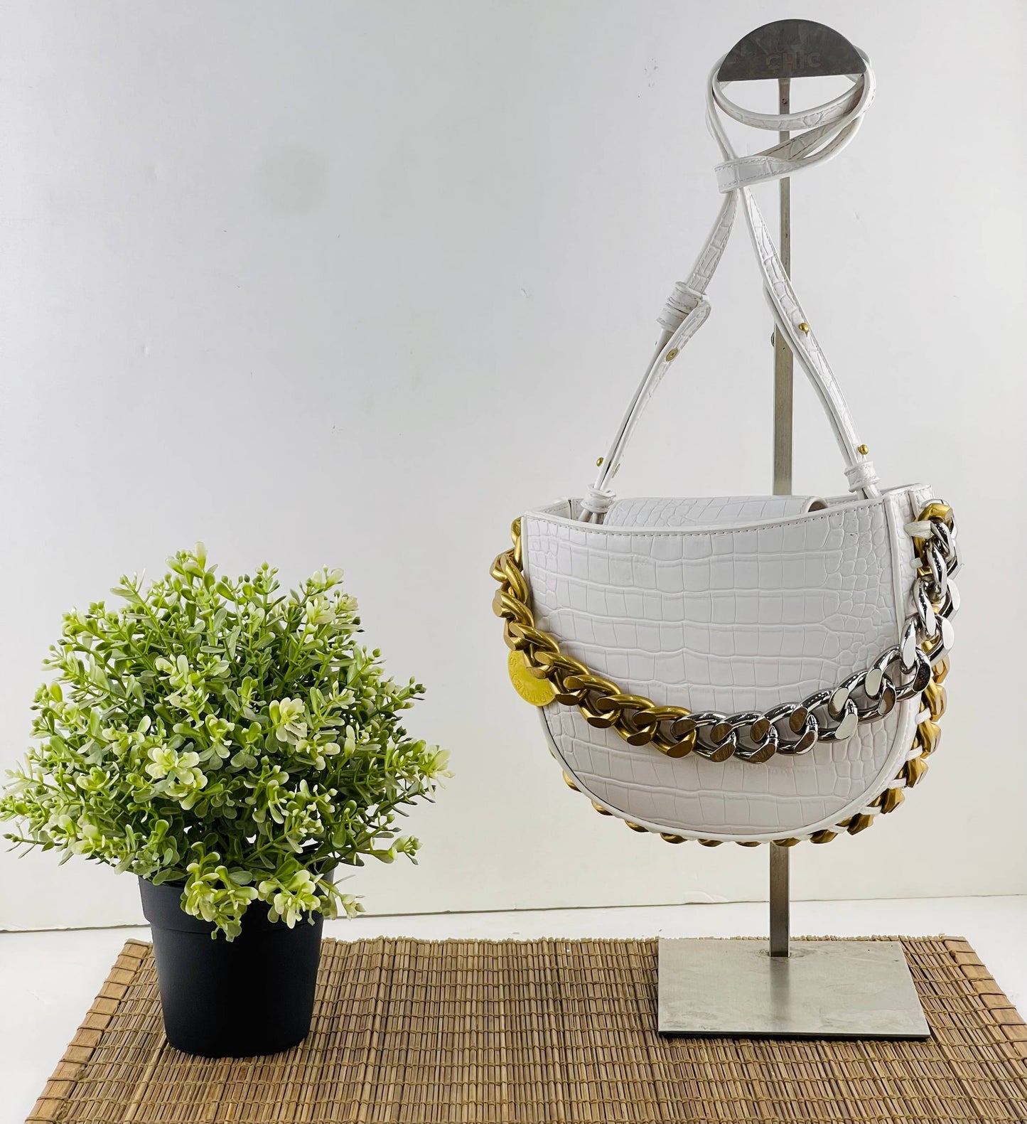 Stella McCartney Frayme Small Shoulder Bag