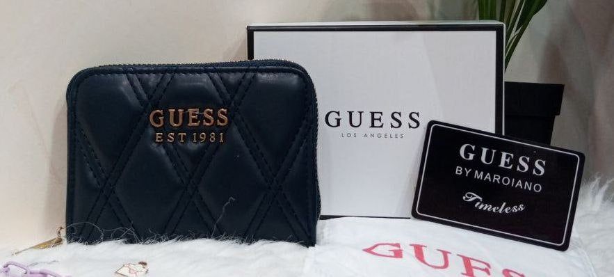 Quilted Small Zip-Around Wallet