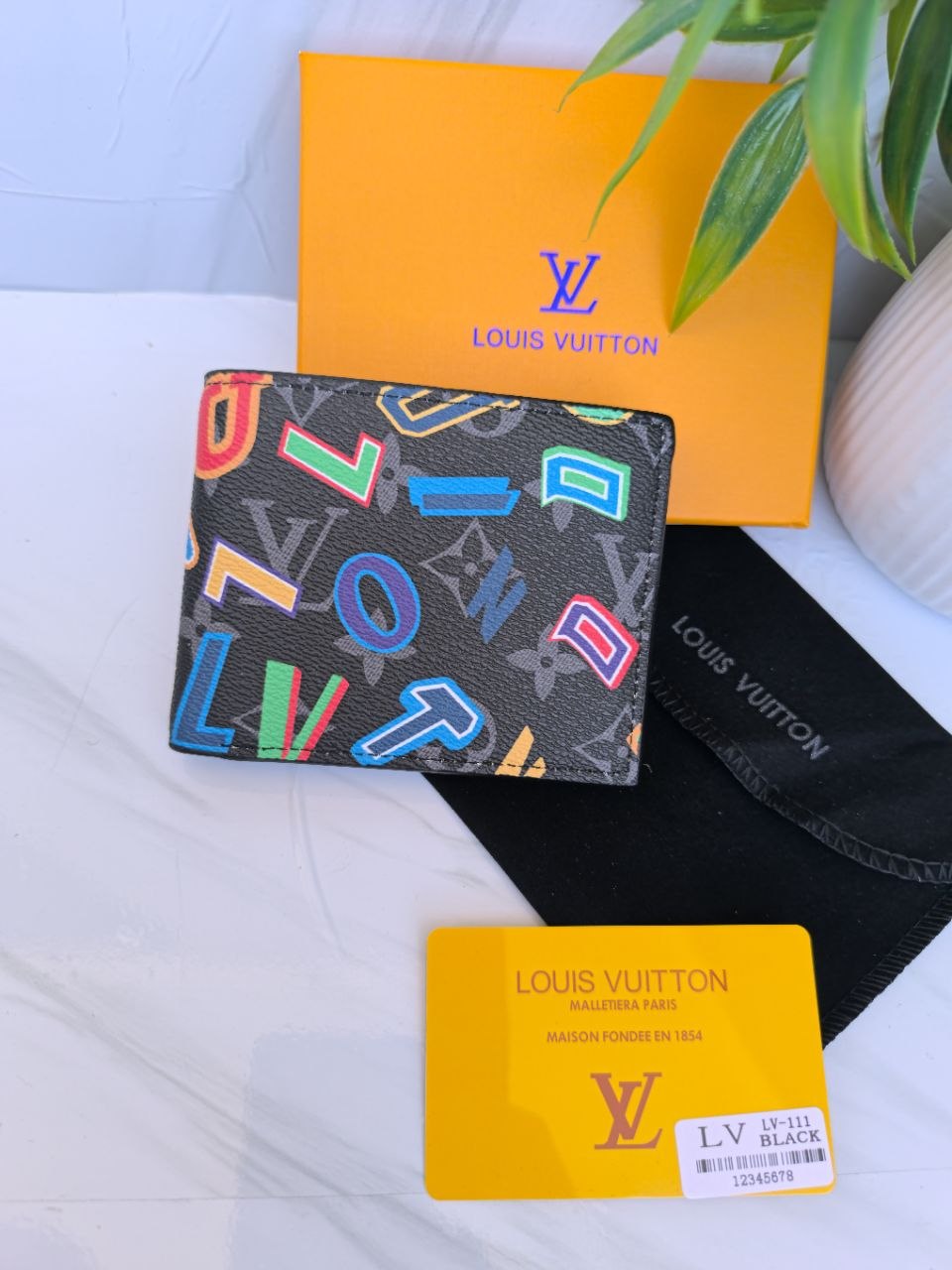 Louis Vuitton Multiple Wallet – Limited Edition Graffiti Pattern