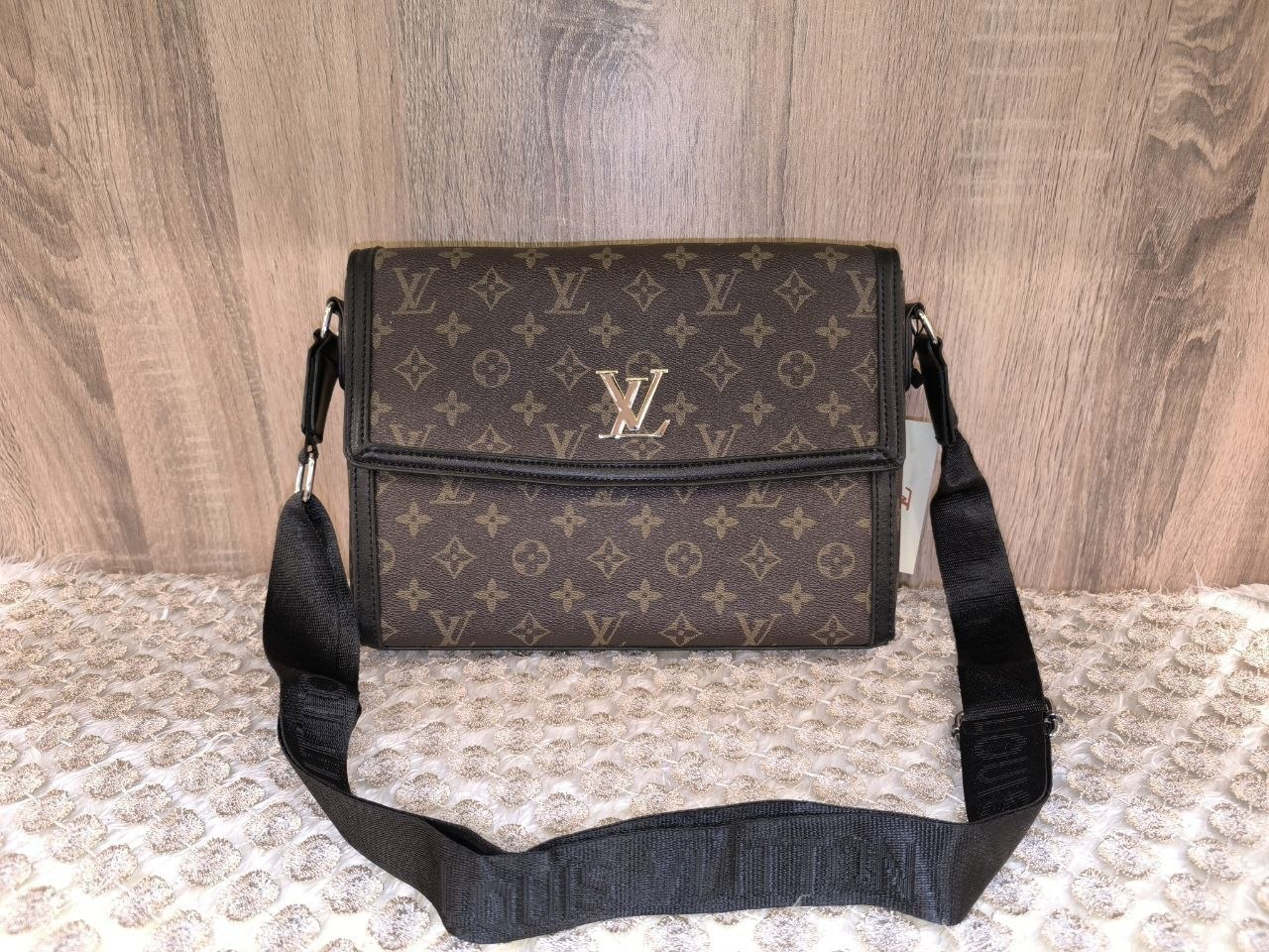 Luxury Inspired Crossbody Messenger Bag