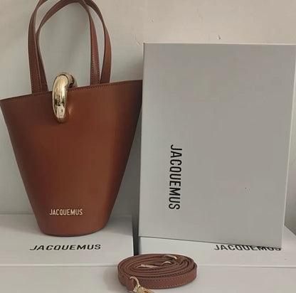 jacoumus Le Bisou Perle Bag / Le Panier Bucket Bag