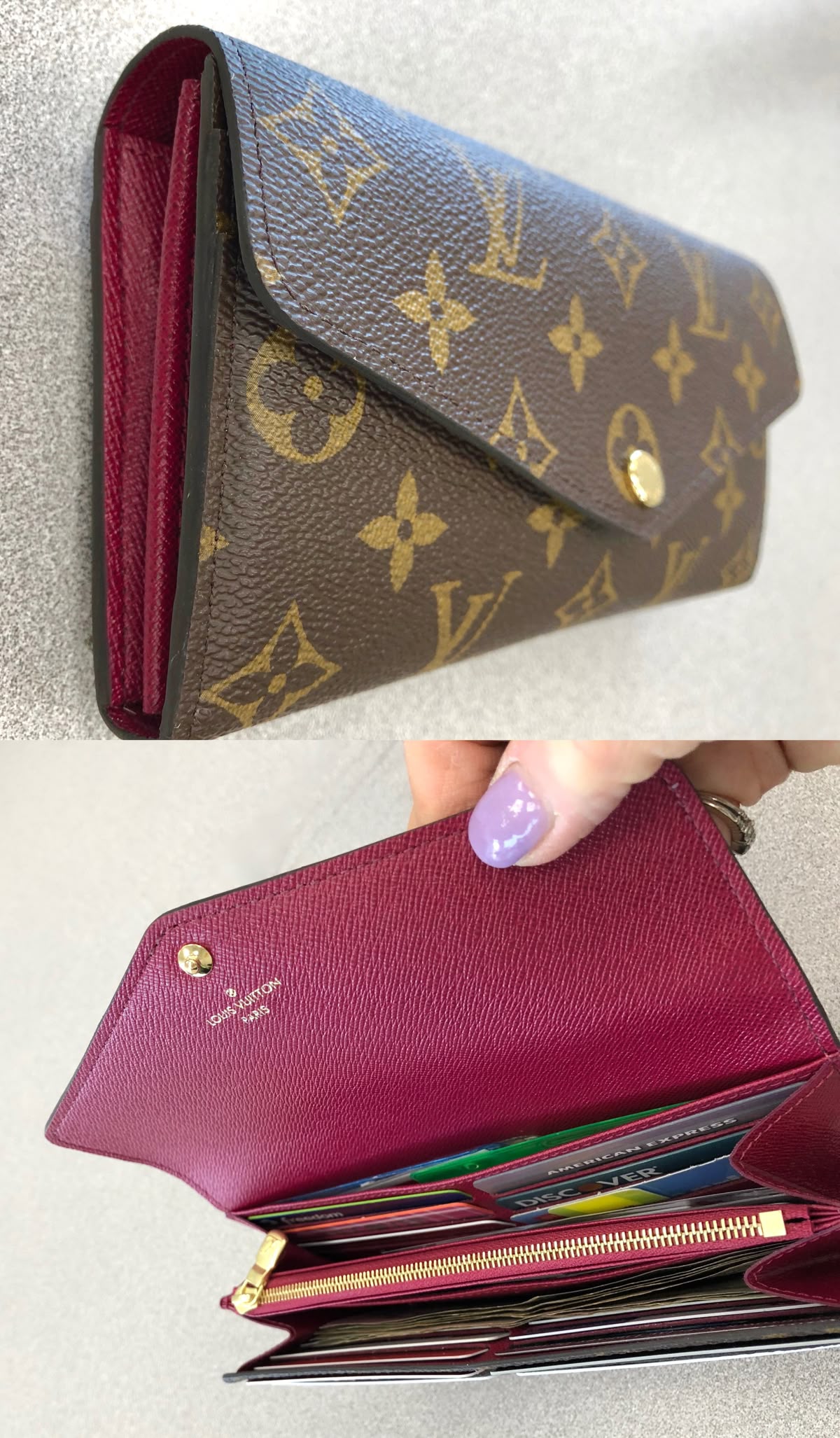 Louis Vuitton Emilie Wallet