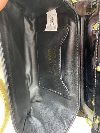 Dolce & Gabbana (DG) Baroque Logo Top-Handle Bag