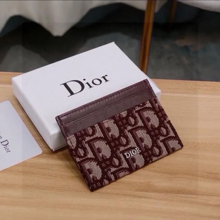 Dior Oblique Card Holder