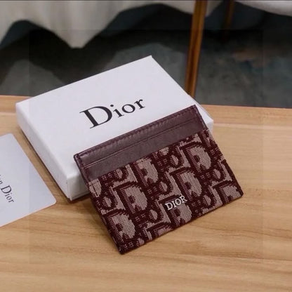 Dior Oblique Card Holder