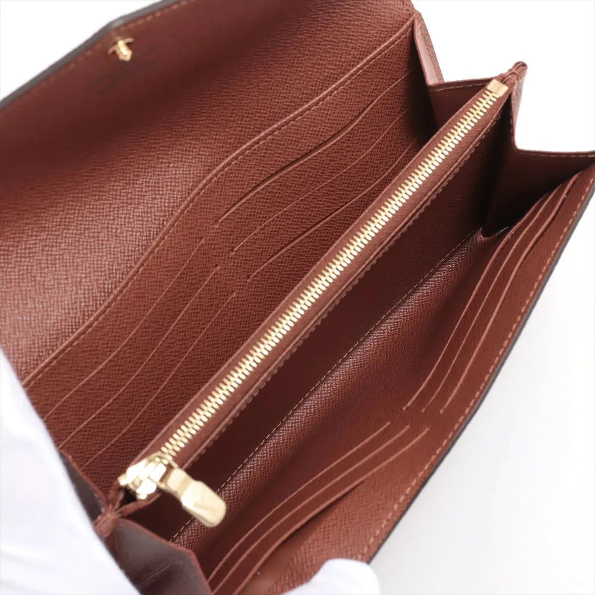 Classic Quilted Flap Wallet