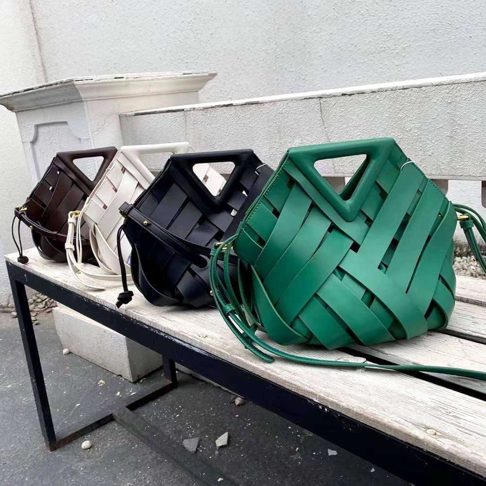 The Geometric Woven Handbag