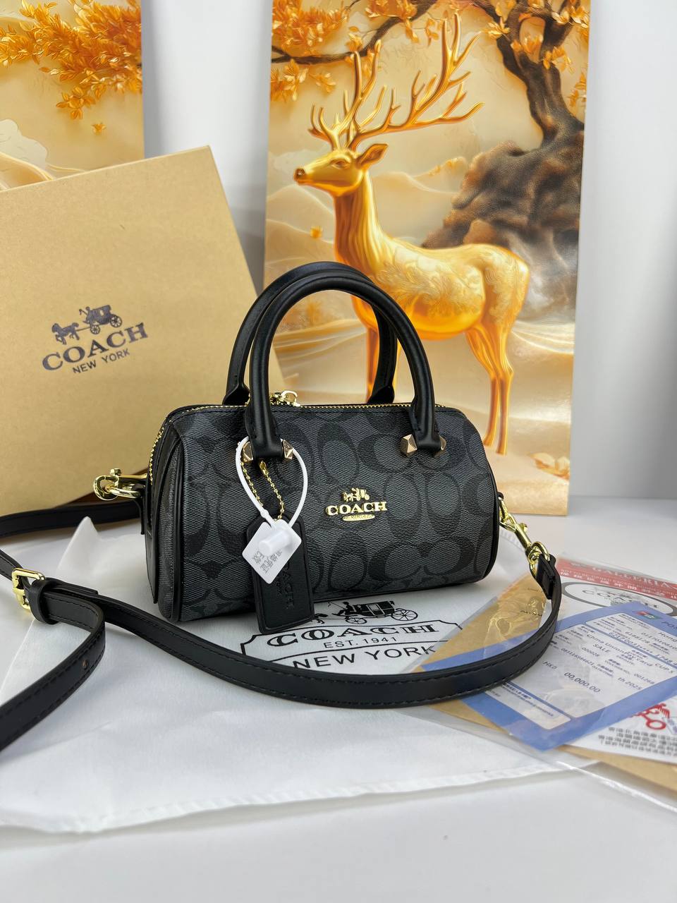 Coach Mini Rowan Satchel.