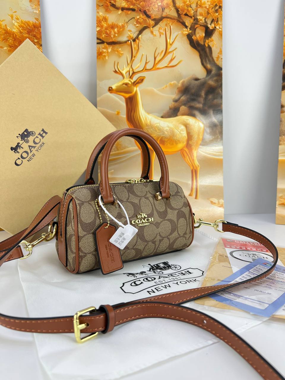 Coach Mini Rowan Satchel.
