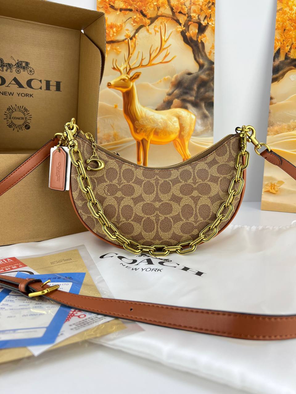 Coach Mira Shoulder Bag in Signature Canvas