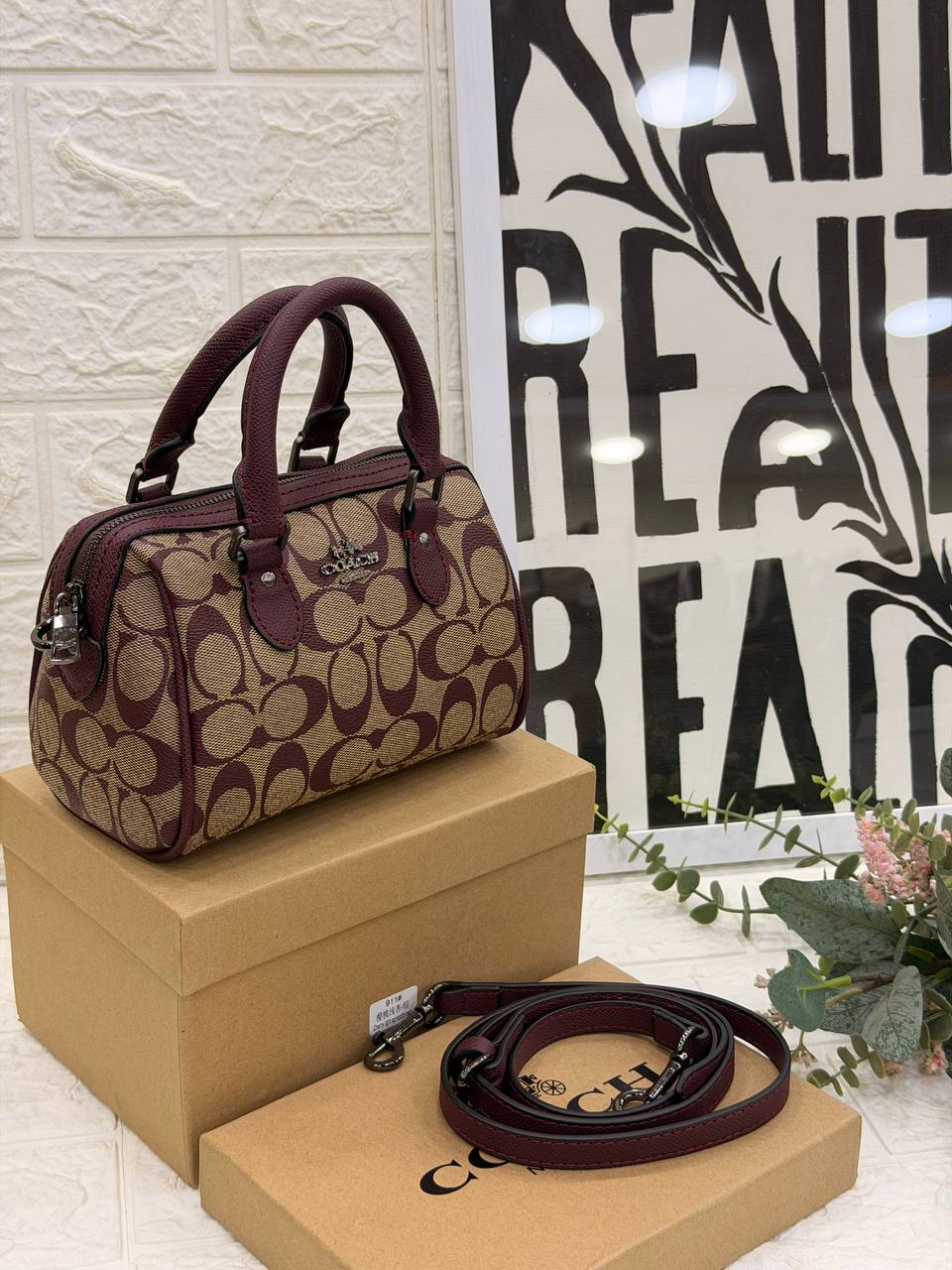 Coach Micro Rowan Satchel (or Coach Mini Boston Bag)