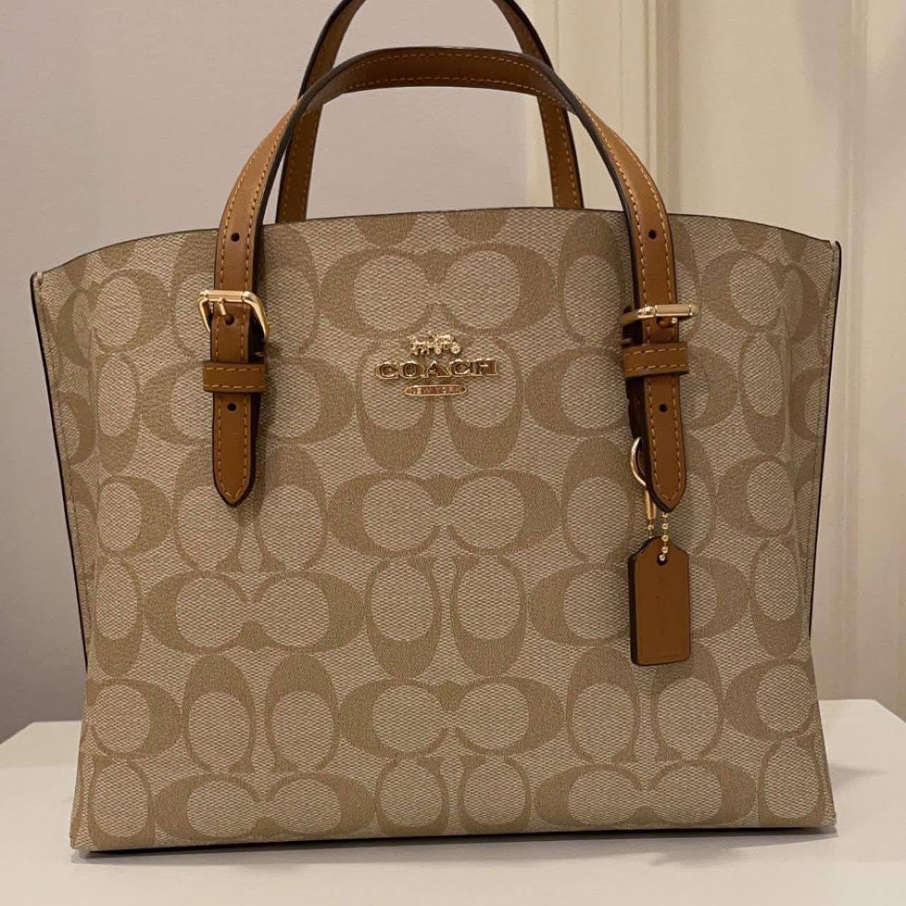 COACH Mollie Tote 25 in Signature Canvas