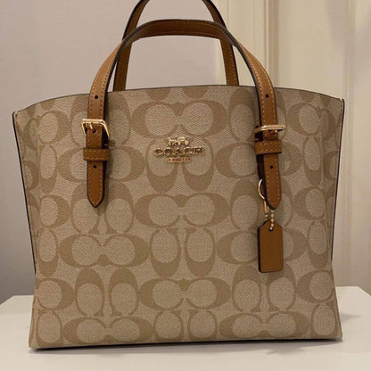 COACH Mollie Tote 25 in Signature Canvas