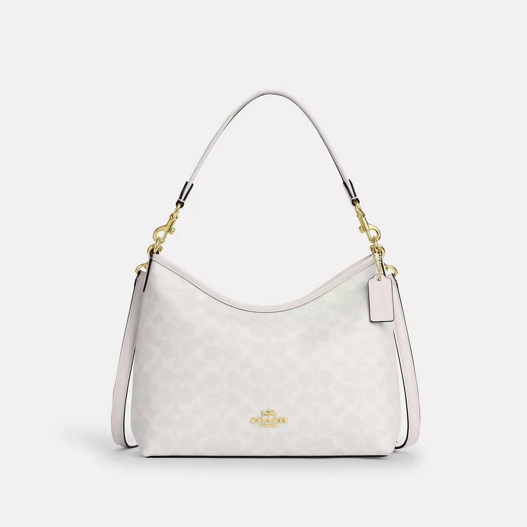 Coach Teri Shoulder Bag in Signature Coated Canvas