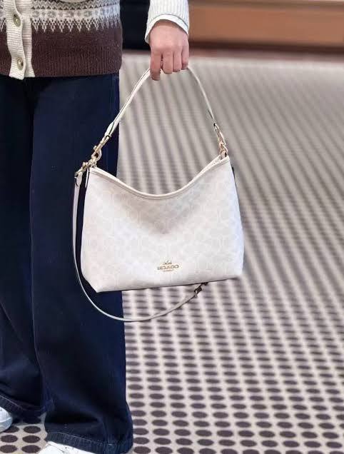 Coach Teri Shoulder Bag in Signature Coated Canvas