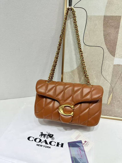 Coach Pillow Madison Shoulder Bag (with Quilted Leather)