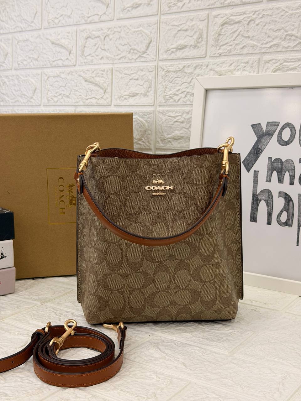 COACH Town Bucket Bag