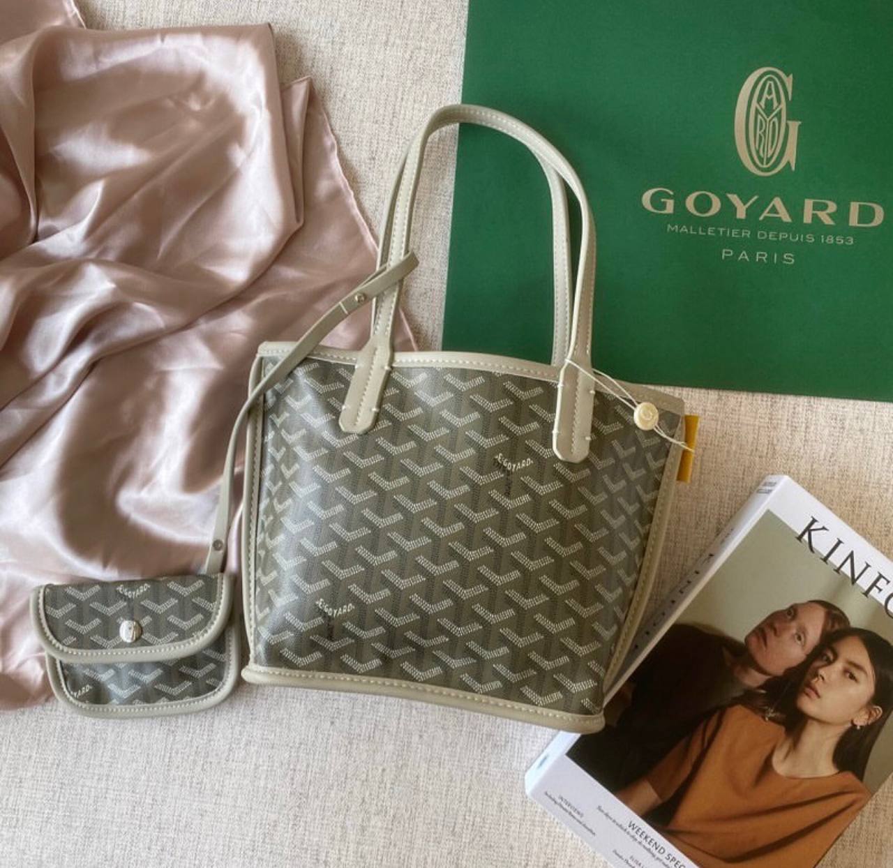 Goyard Anjou Tote Bag (Mini / PM Size)