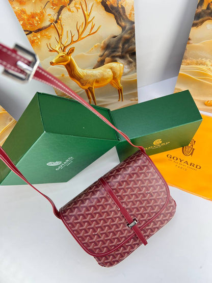 Goyard Belvedere MM & PM Messenger Bag unisex