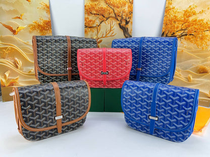 Goyard Belvedere MM & PM Messenger Bag unisex