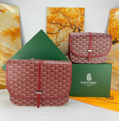 Goyard Belvedere MM & PM Messenger Bag unisex