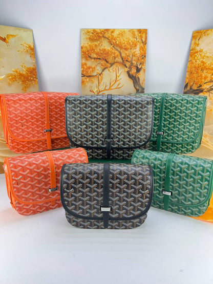 Goyard Belvedere MM & PM Messenger Bag unisex