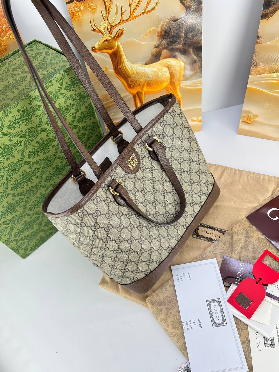 Gucci Ophidia GG  Tote Bag