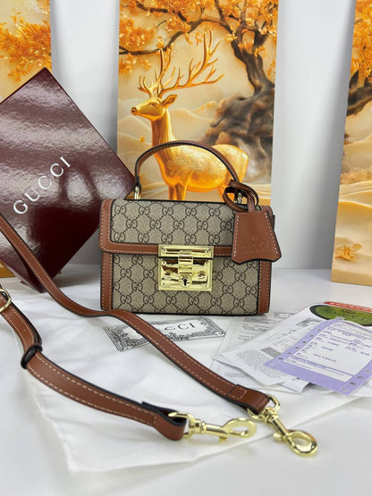 Gucci Padlock GG Small Top Handle Bag