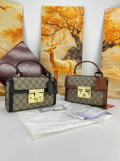 Gucci Padlock GG Small Top Handle Bag