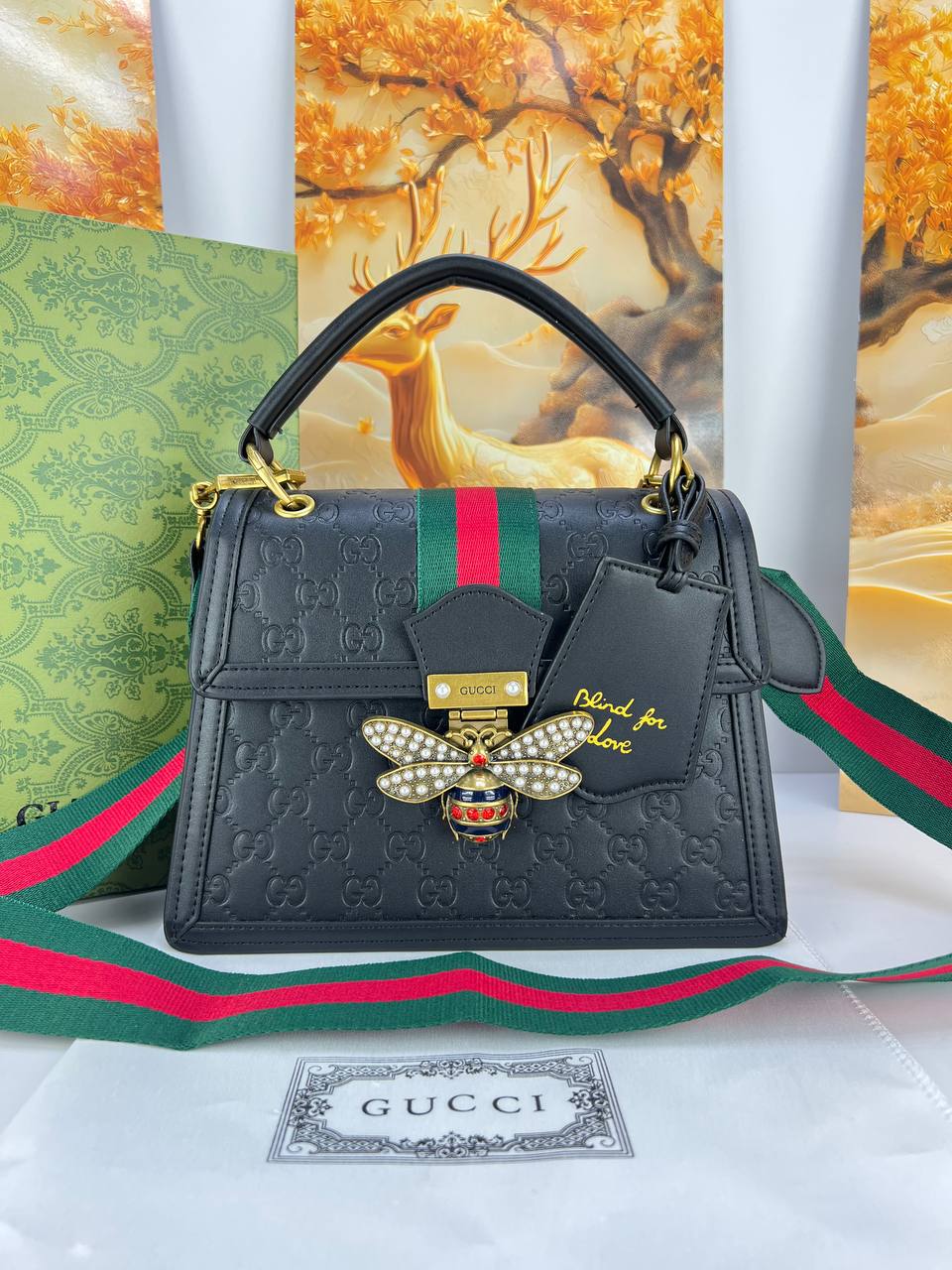 Gucci Queen Margaret Top Handle Bag