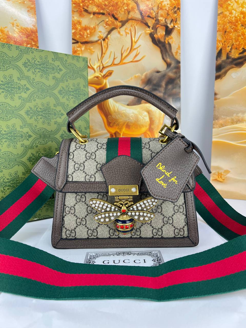 Gucci Queen Margaret Top Handle Bag