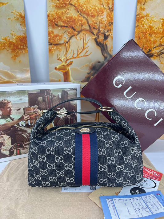 Gucci Ophidia GG Top Handle Boston Bag