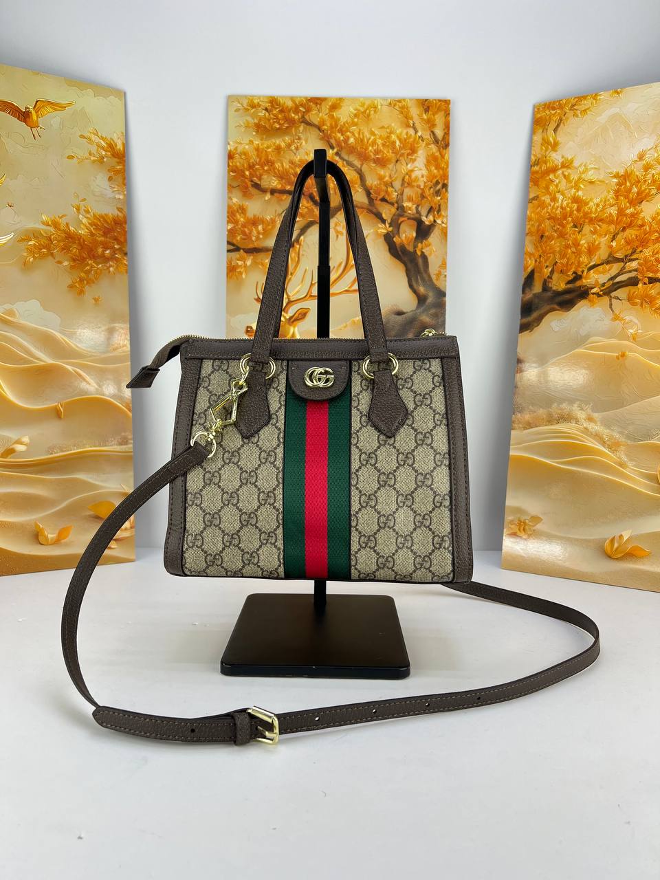 Gucci Ophidia GG Medium & Small Tote Bag Set