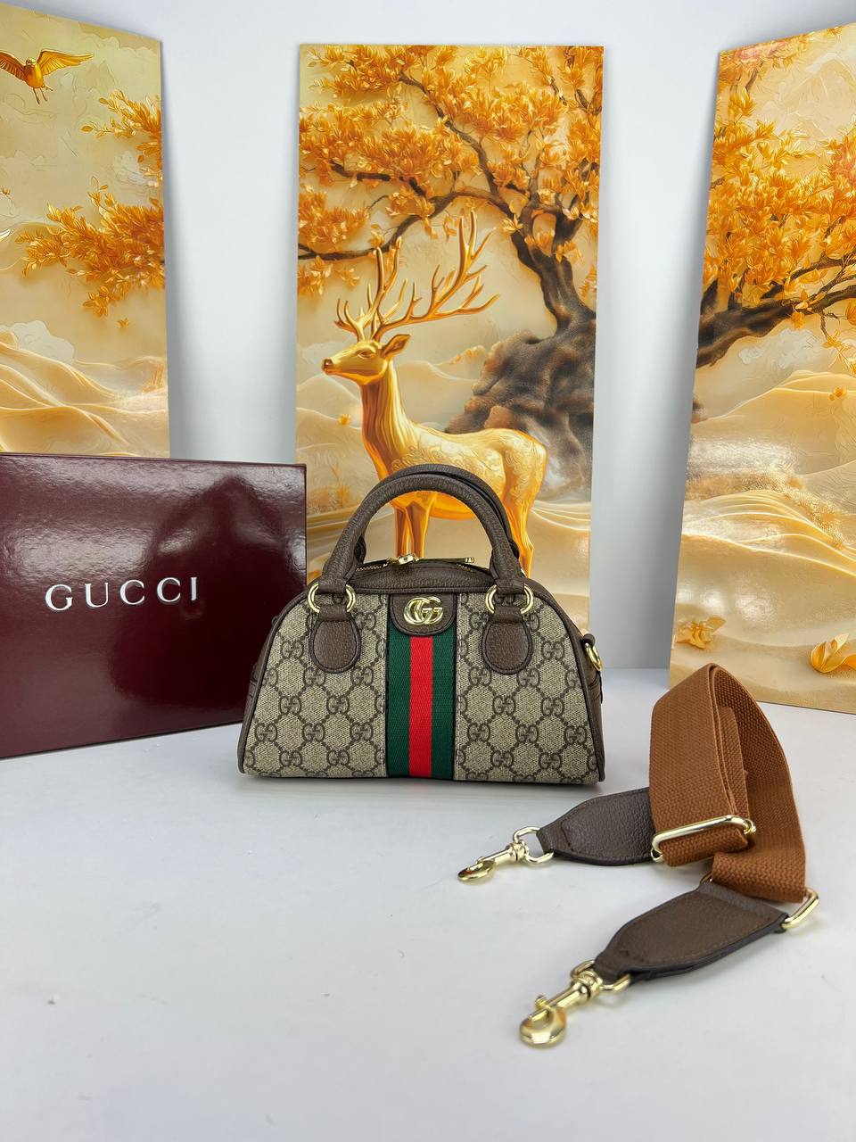 Gucci Ophidia GG Mini Top Handle Bag