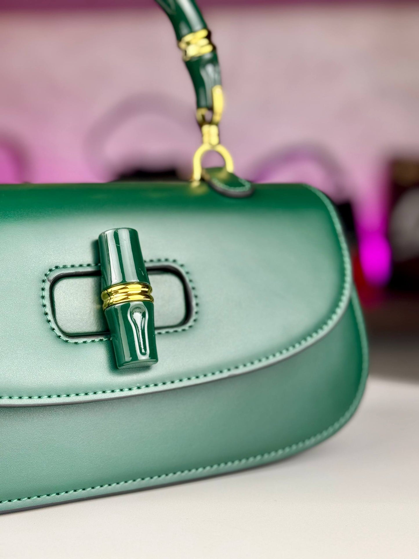 The Bamboo Top Handle Bag