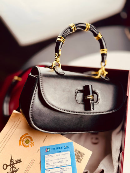 The Bamboo Top Handle Bag
