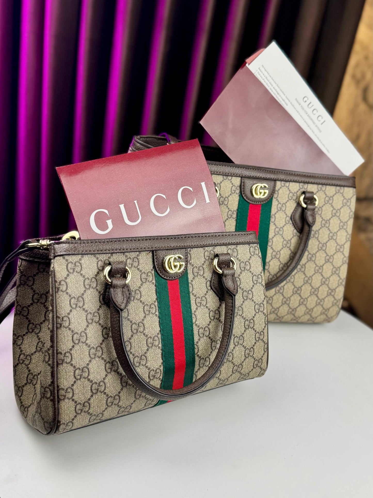 Gucci Ophidia GG Medium Tote Bag