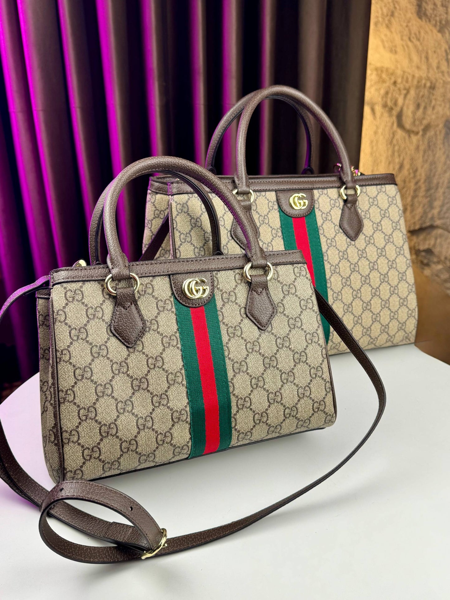 Gucci Ophidia GG Medium Tote Bag