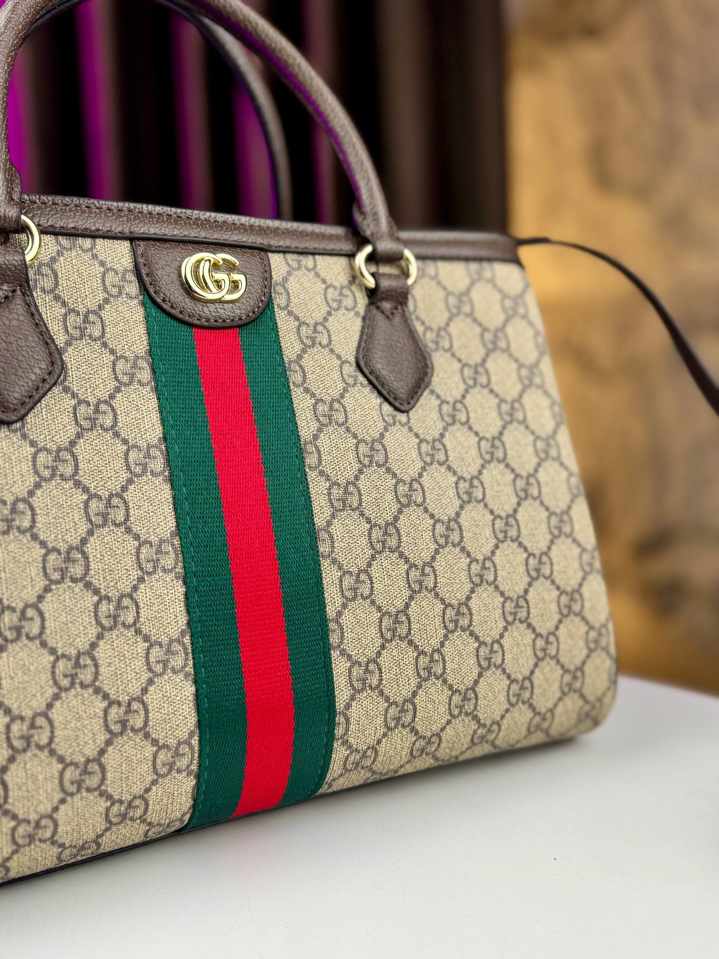 Gucci Ophidia GG Medium Tote Bag