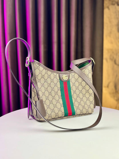 Ophidia GG Large Shoulder Bag (with Detachable Pouch)