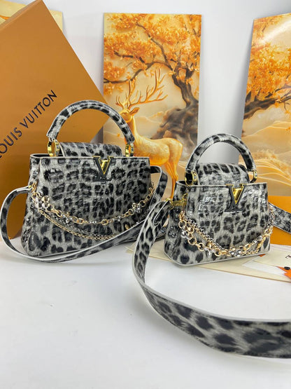 Louis Vuitton Capucines  (Leopard Edition)