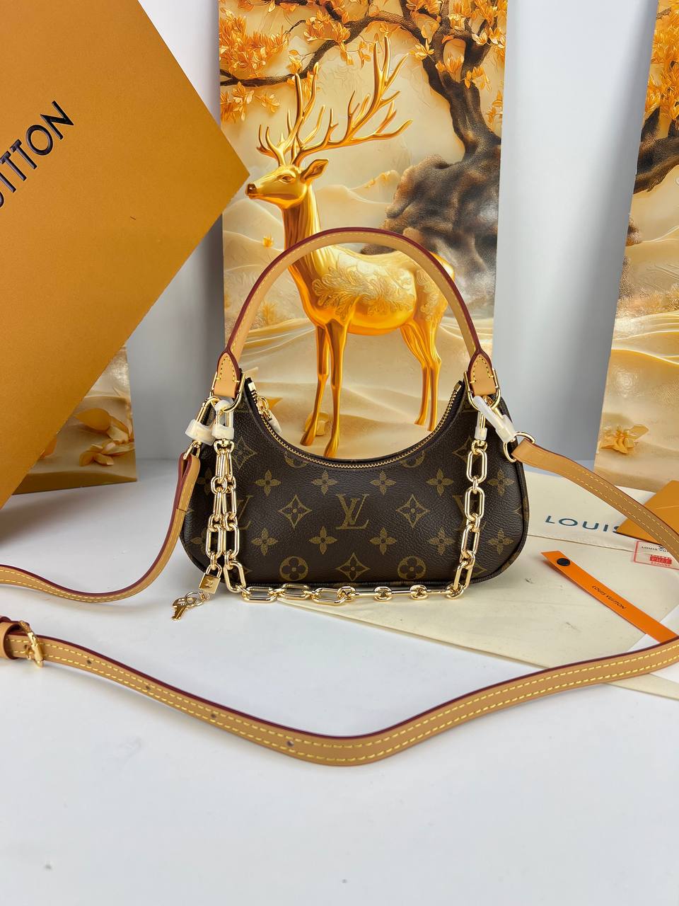 Louis Vuitton Loop Bag (Crescent Monogram)