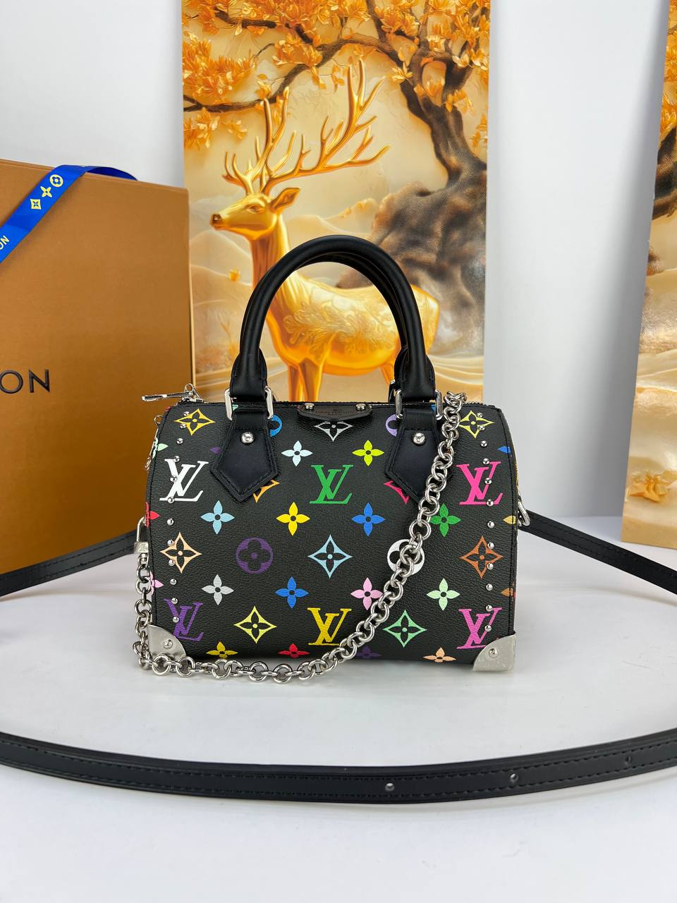 Louis Vuitton Speedy Bandoulière (Monogram Multicolore & Classic Monogram Editions)